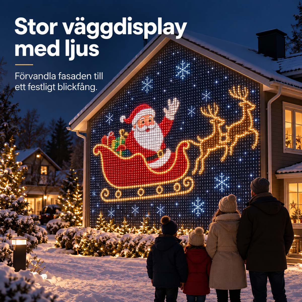 Nordjul™ Ljusvägg