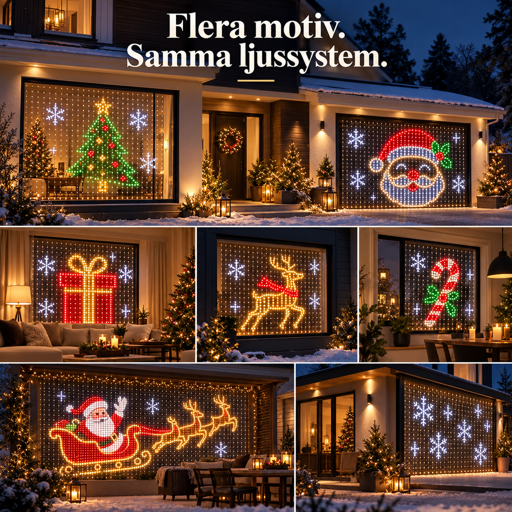 Nordjul™ Ljusvägg